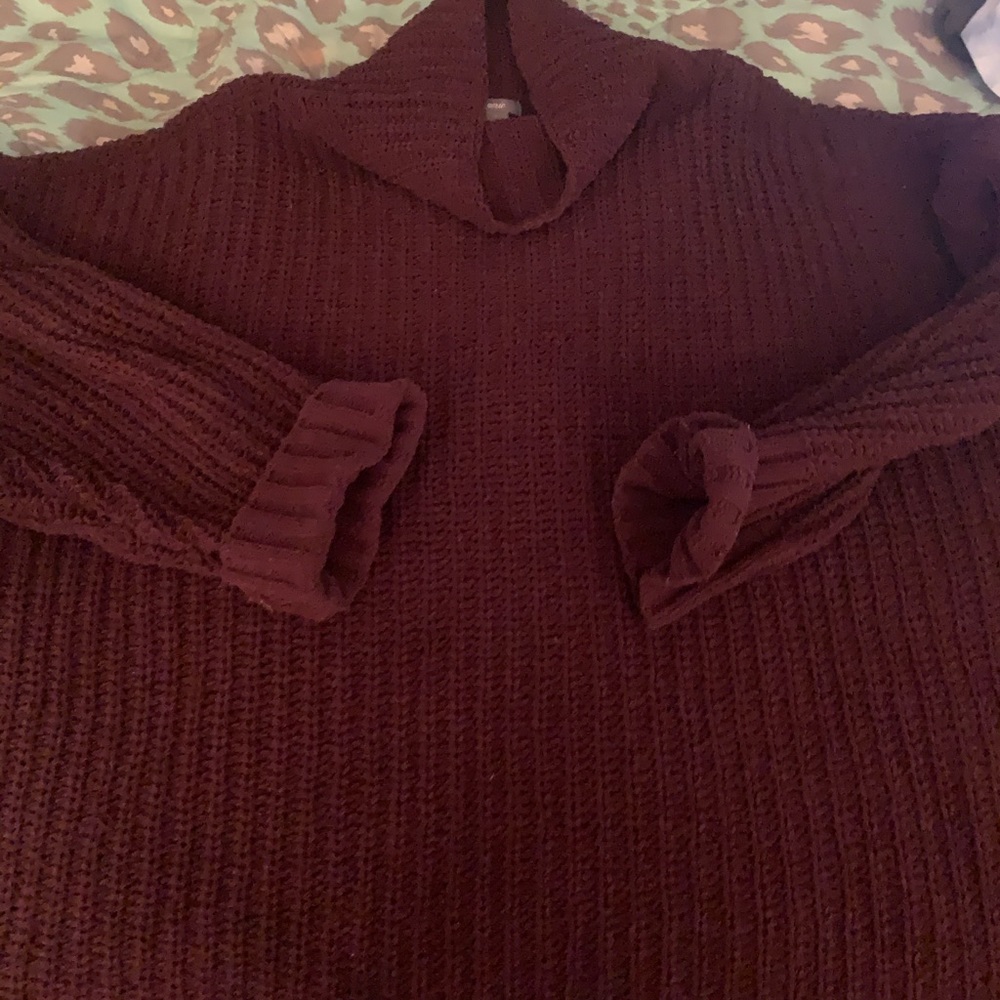 Oversized Turtleneck Sweater